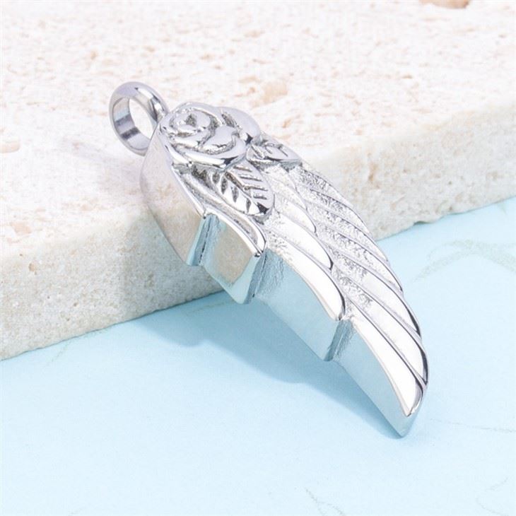 cremation jewelry rose