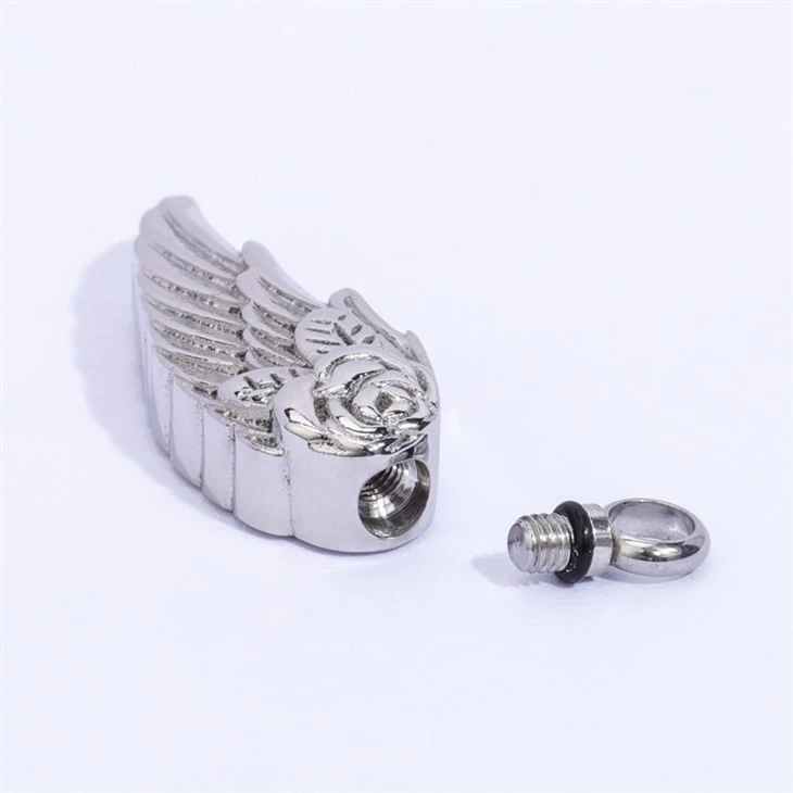 cremation jewelry wings