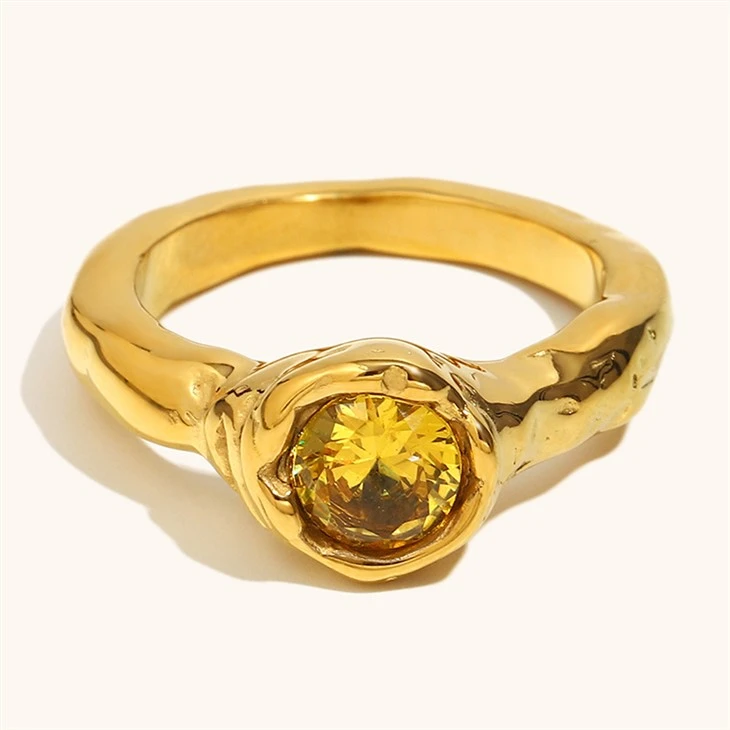 Šampanjac CZ Molten Ring