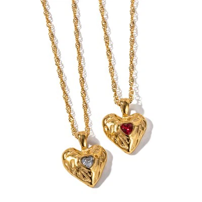 Hammered Heart Ogrlica