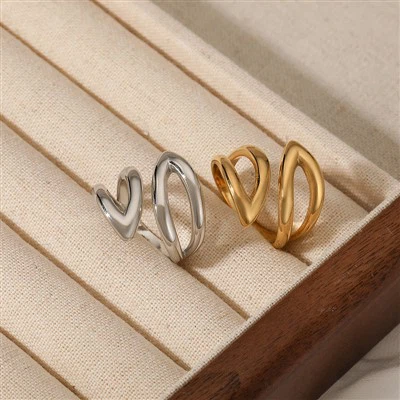 Leaf Open Ring